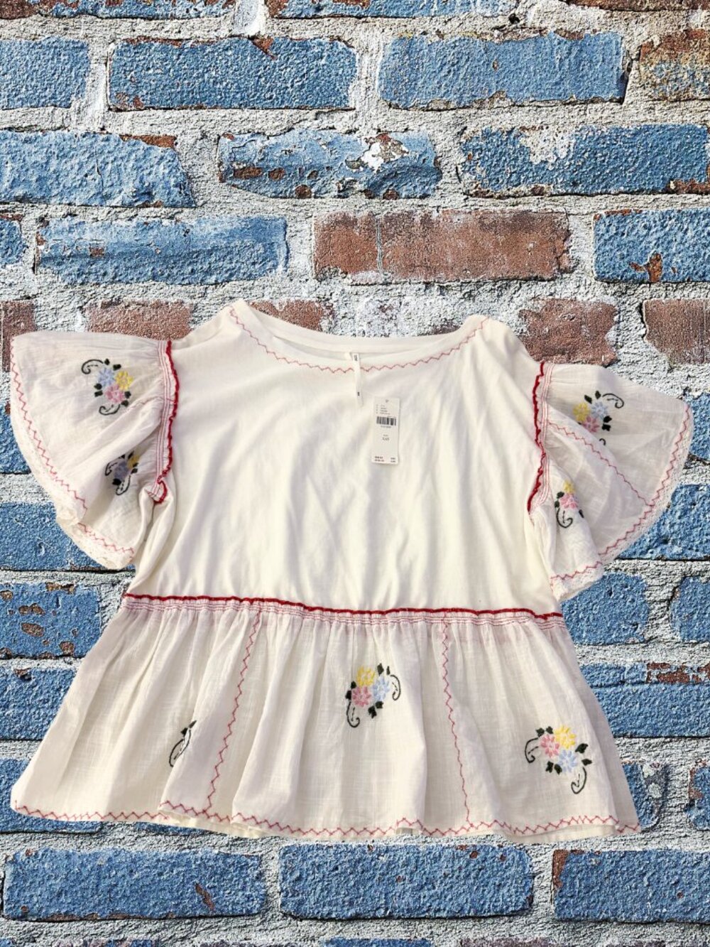 NWT By Anthropologie Babydoll Top